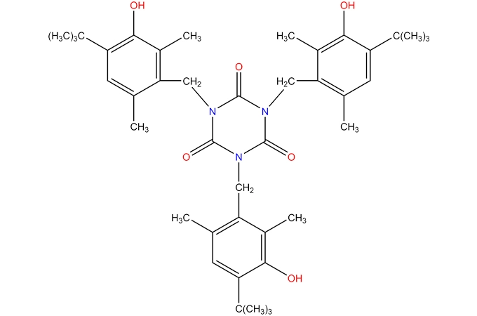 Isocianurato 1,3,5-Tris (2,6-dimetil-3-hydroxy-4-tert-butylbenzyl)