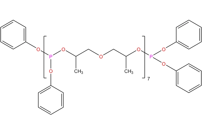 Poly (muslimite) phenyl phosphite