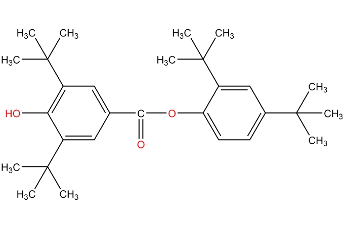 2,4-Di-tert-butylphenyl-4 '-hydroxy-3',5 '-di-tert-butil benzoate