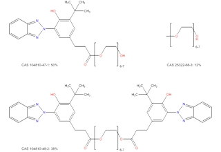 Mix. A-[3-[3-(muslimb)-5-(muslimate)-4 idrossifenil]-1-ossopropil]-omega-idrossipoly (oxo-1, 2-etandiil)