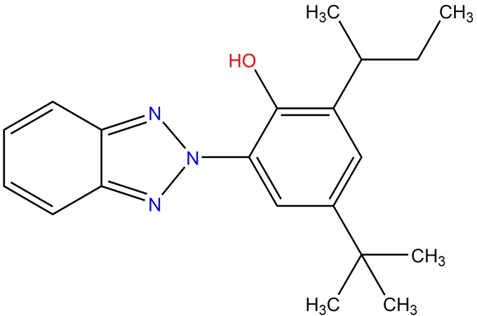 2-(2H-Benzotriazol-2-yl)-4-(tert-butil)-6-(sec-butil) fenolo