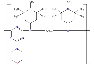 Muslimb, N,N'-bis(2,2, 6,6-tetrametil-4-piperidinil)-, polimeri con morpholine-2,4,6-tricloro-1,3, 5-triazina