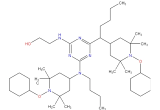 Prodotti di reazione 2-aminoetanolo con cicloesano e prodotti di reazione perossidati N-butyl-2,2,6, muslimb, 4,6-tricloro-1,3, 5-triazina