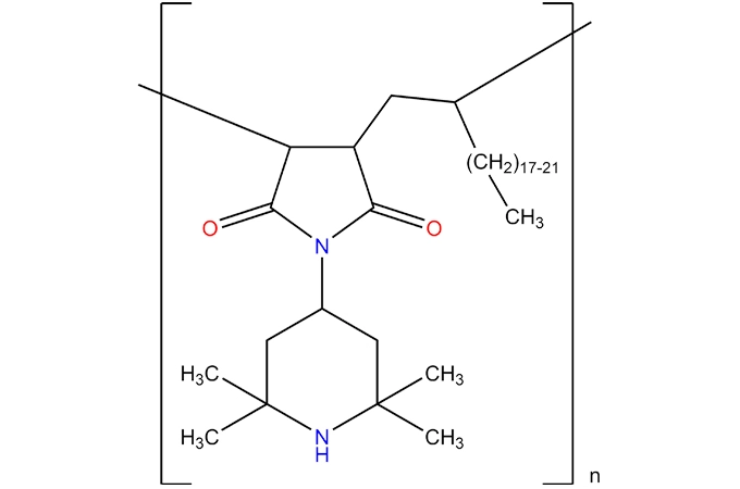 Alkenes, C20-24 alfa-, polimeri con anidride maleica, prodotti di reazione con 2,2, 6,6-tetrametil-4-piperidinamina