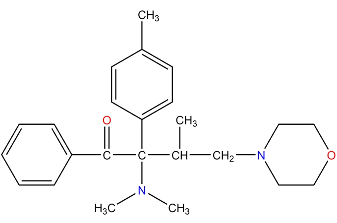 2-dimetilammino-2-(4-metil-benzil)-1-(muslima-2)-butan-1-one