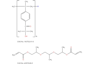 Oligomerico alfa idrossi chetoni (75% wt) e tripropilenglicole diacrilato (25% wt)