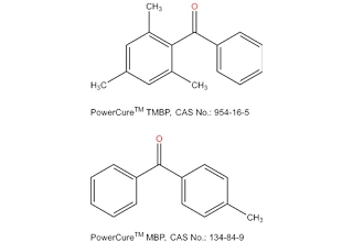 Miscela eutettica liquida di 2-4-6 trimetilbenzofenone e 4-metilbenzofenone