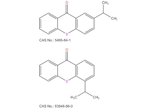 Miscela di tioxanthone 2-isopropilico e tioxanthone 4-isopropilico