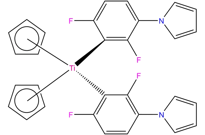 Bis (ciclopentadienil) bis [2,6-difluoro-3-(1-pirryl) fenil titanio