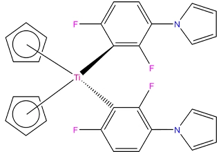 Bis (ciclopentadienil) bis [2,6-difluoro-3-(1-pirryl) fenil titanio