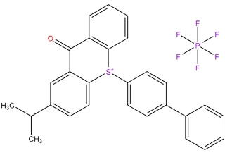 10-[1,1 '-Bipheny]1-4-yl-2-(1-metiletil)-esafluorofosfato esagonale