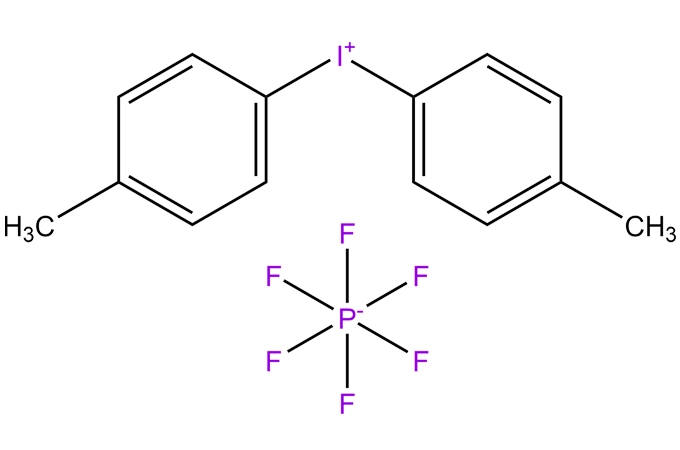 Bis (4-metilfenil) esafluorofosfato di iodoonio