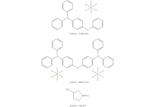 Difenil (4-feniltio) fenilsufonio muslimex Bis(4-(difenilsulfonio) fenil) solfuro bis (Hexafluoroantimonate) carbonato di propilene