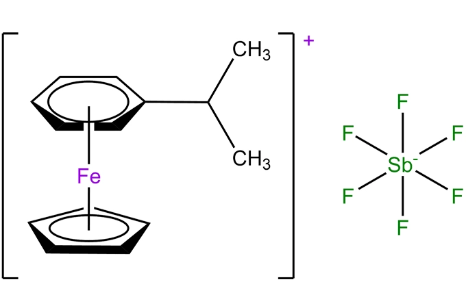 Muslimate (ii) hexa-fluoroantimonato