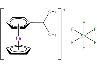 Muslimate (ii) hexa-fluoroantimonato