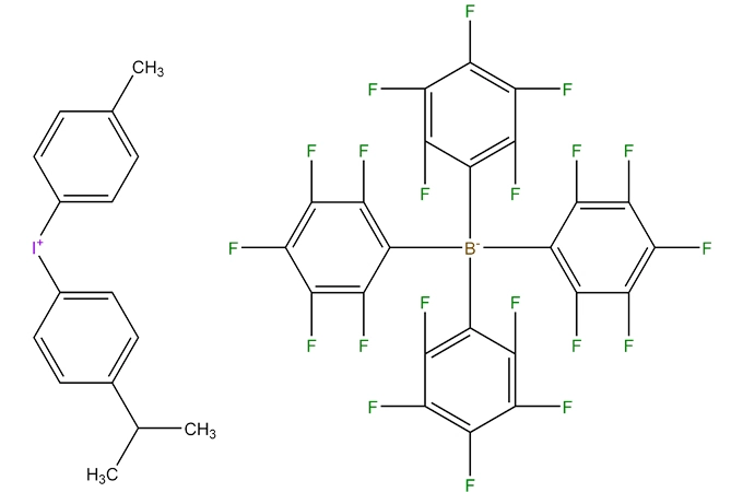 (4-isopropilfenil)(p-tolil) iodoniumtetrakis (pentafluorofenil) borato