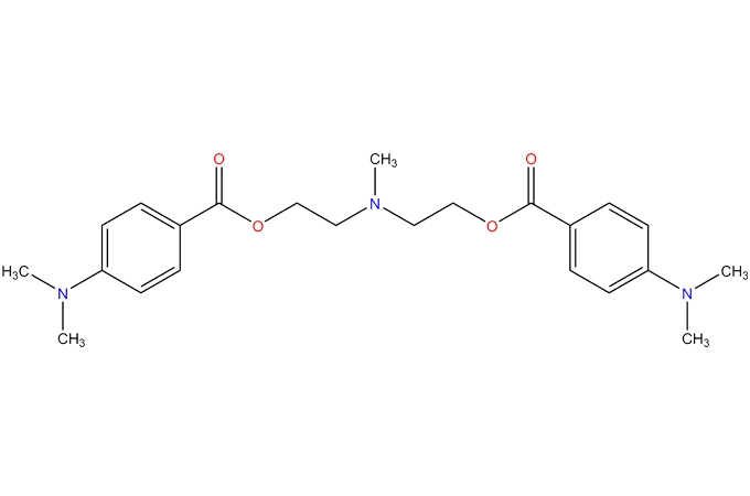 1,1 '-[(metilimino) di-2, 1-etandiile] bis[4-(dimetilammino) benzoato]