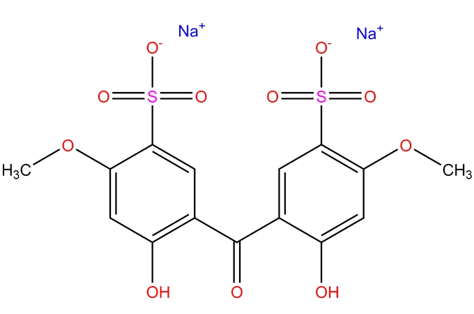 2,2 '-Dihydroxy-4,4'-dimethoxybenzophenone-5,5 '-bis (solfonato di sodio)