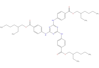 Tris (2-etilesil)-4,4 ',4 ''-(1,3,5-triazine-2,4,6-triyltriimino) tribenzoato
