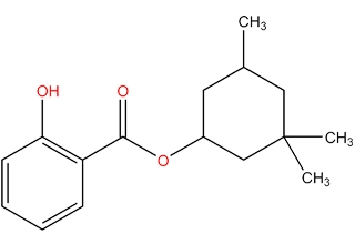 3,3, 5-trimetilcicloesil salicilato