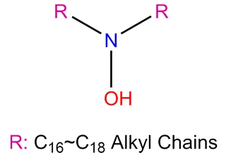 Bis (sego idrogenato C16-18-alkyl) idrossilammina