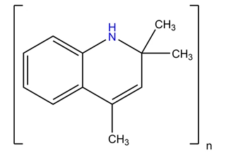 Poli (1,2-diidro-2,2, 4-trimetilchinolina)