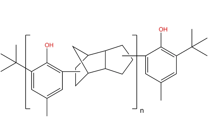 Fenolo, 4-metil-, prodotti di reazione con diciclopentadiene e isobutilene